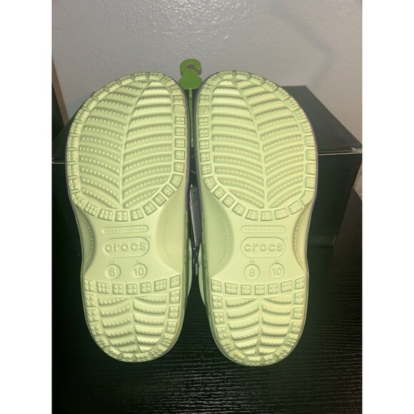 Classic Crocs Clogs Adult Dragon Ball Z Cell Green Purple NIB Sz M8/W10 main image 4